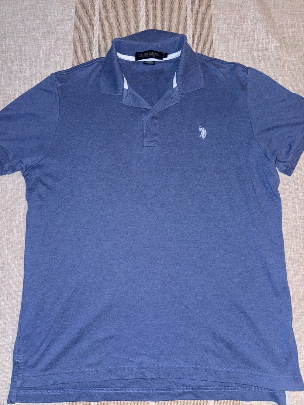 U.S. Polo Assn. Blue Short Sleeve Classic Polo